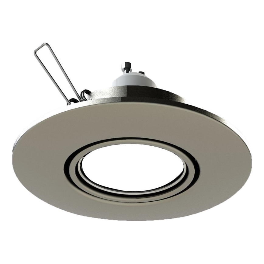 Eglo 78707 - Iegremdējama lampa PENETO 1xGU10/50W/230V matēts hroms