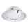 Eglo 78748 - LED Aptumšojama iegremdējama lampa PINEDA LED/12W/230V spīdīgi hromēts