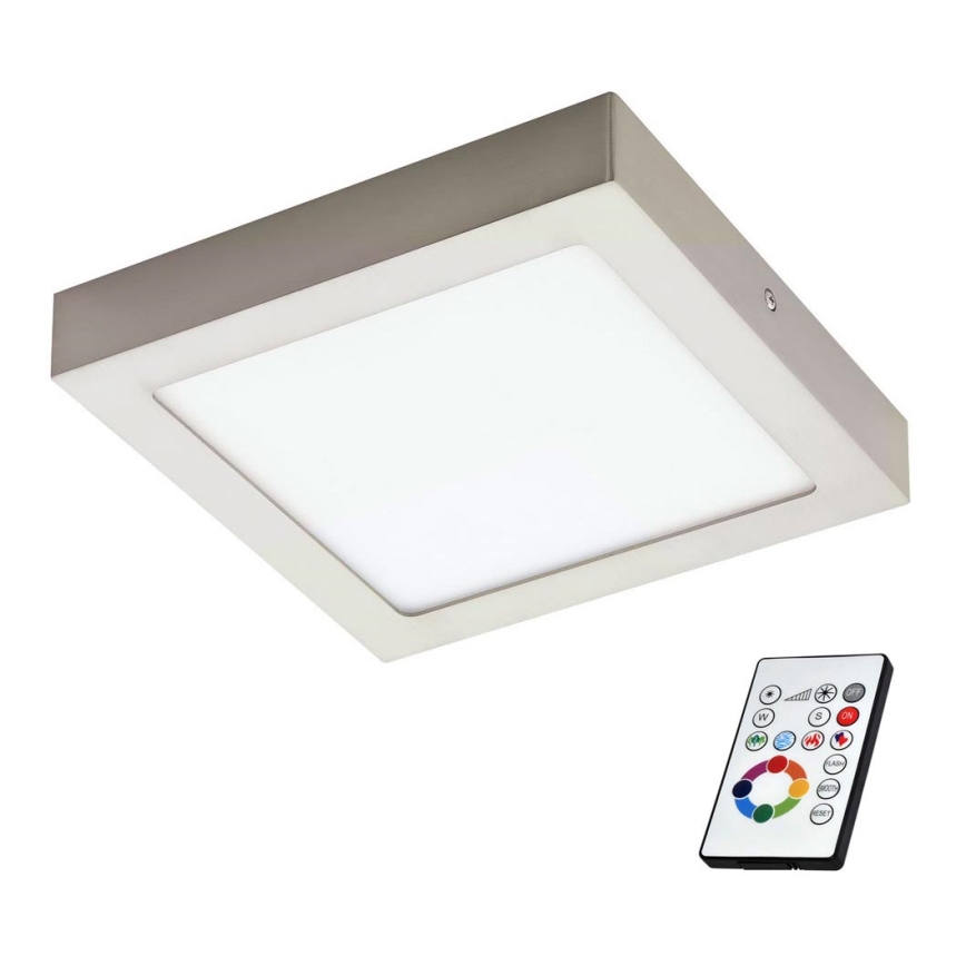 Eglo 78768 - LED RGB Aptumšojama griestu lampa TINUS 1xLED/6W/230V + tālvadības pults