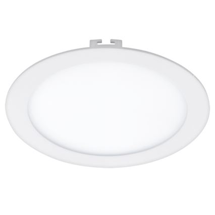 Eglo 78773 - LED dimējams iebūvējamais griestu gaismeklis FUEVA LED/10,9W/230V 3000K balts Ø 17 cm