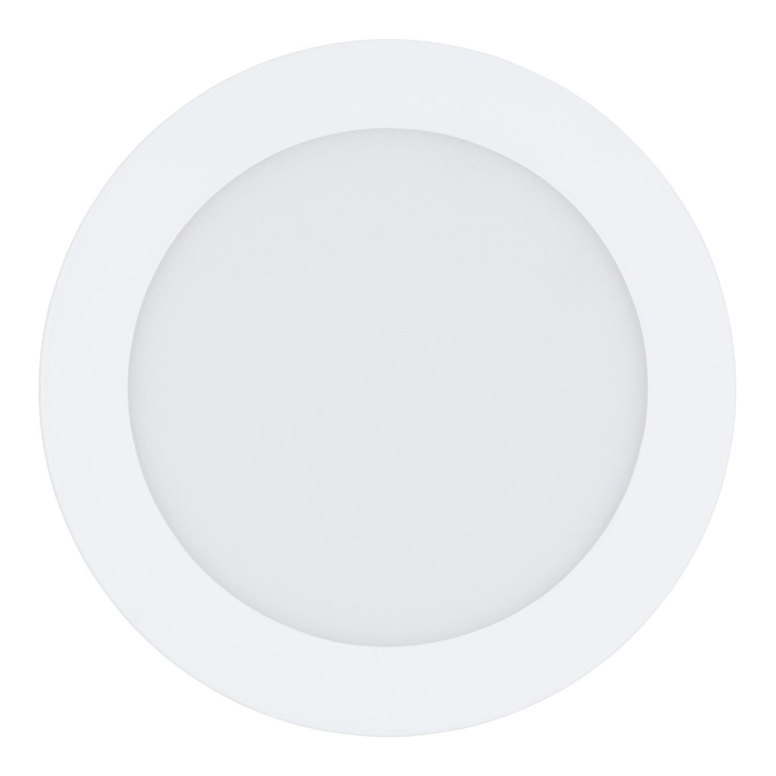 Eglo 78773 - LED dimējams iebūvējamais griestu gaismeklis FUEVA LED/10,9W/230V 3000K balts Ø 17 cm