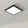 Eglo 78814 - LED griestu lampa FUEVA LED/17W/230V 21x21 cm melna