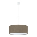Eglo 79068 - Lustra uz auklas SITIA 3xE27/60W/230V brūna