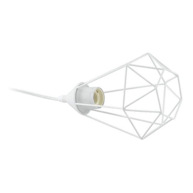 Eglo 79085 - Galda lampa BYRON 1xE27/40W/230V balta