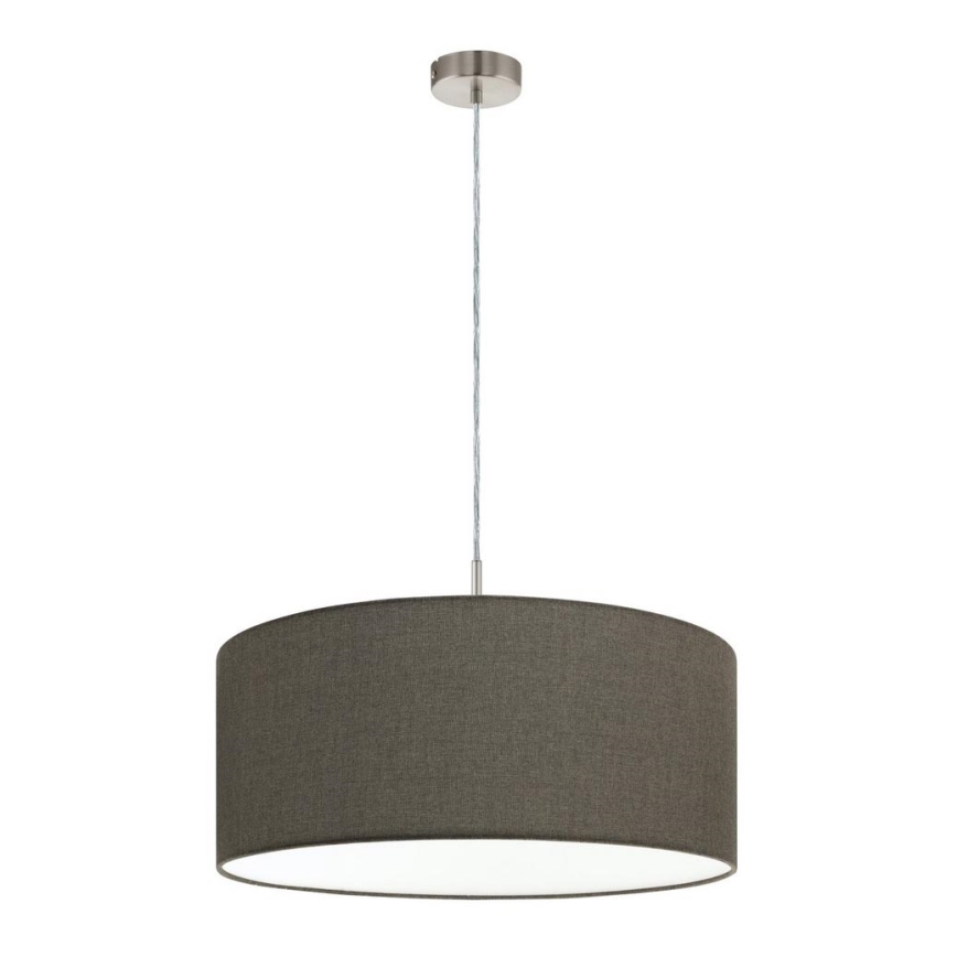 Eglo 79126 - Lustra ar auklu PASTERI 1xE27/60W/230V brūns