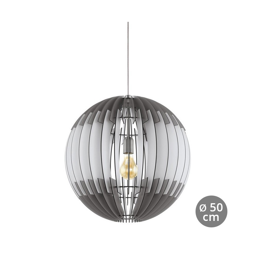 Eglo 79138 - Lustra ar auklu OLMERO 1xE27/60W/230V