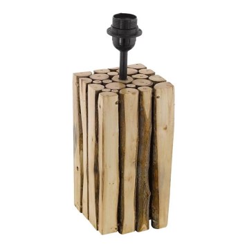 Eglo 79252 - Lampas pamatne RIBADEO 1xE27/60W/230V brūna