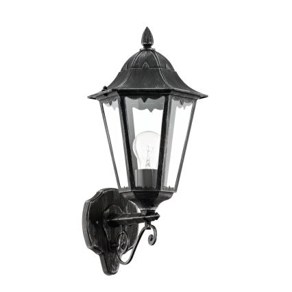 Eglo 79267 - Āra sienas lampa NAVEDO 1xE27/60W/230V IP44