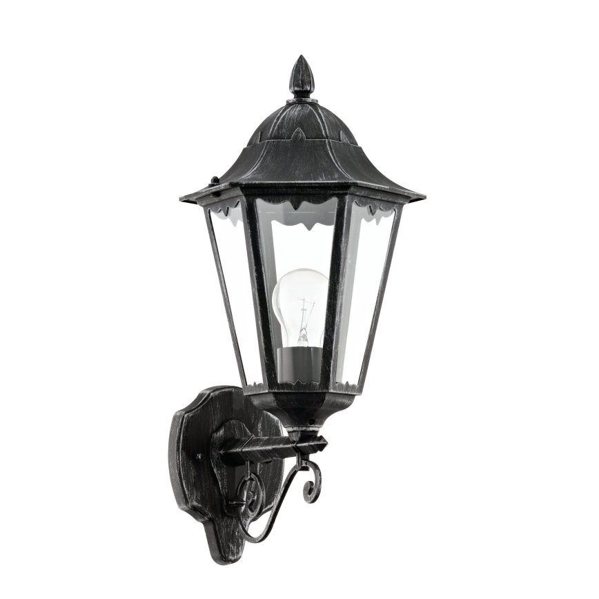 Eglo 79267 - Āra sienas lampa NAVEDO 1xE27/60W/230V IP44
