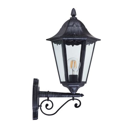 Eglo 79267 - Āra sienas lampa NAVEDO 1xE27/60W/230V IP44