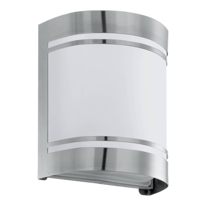 Eglo 79283 - Āra sienas lampa CERNO 1xE27/40W/230V spīdīgi hromēts IP44