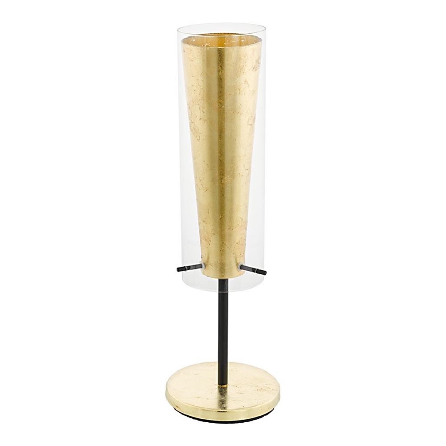 Eglo 79345 - Galda lampa PINTO GOLD 1xE27/40W/230V zelta