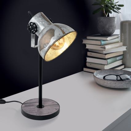 Eglo 79365 - Galda lampa BARNSTAPLE 1xE27/40W/230V