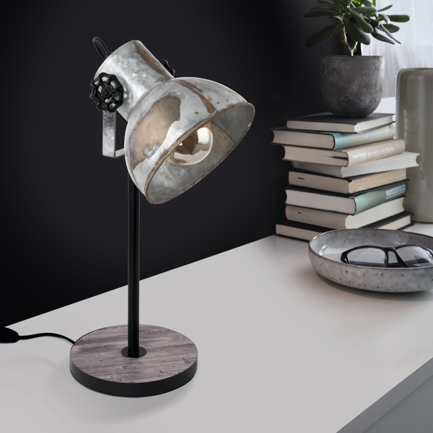 Eglo 79365 - Galda lampa BARNSTAPLE 1xE27/40W/230V