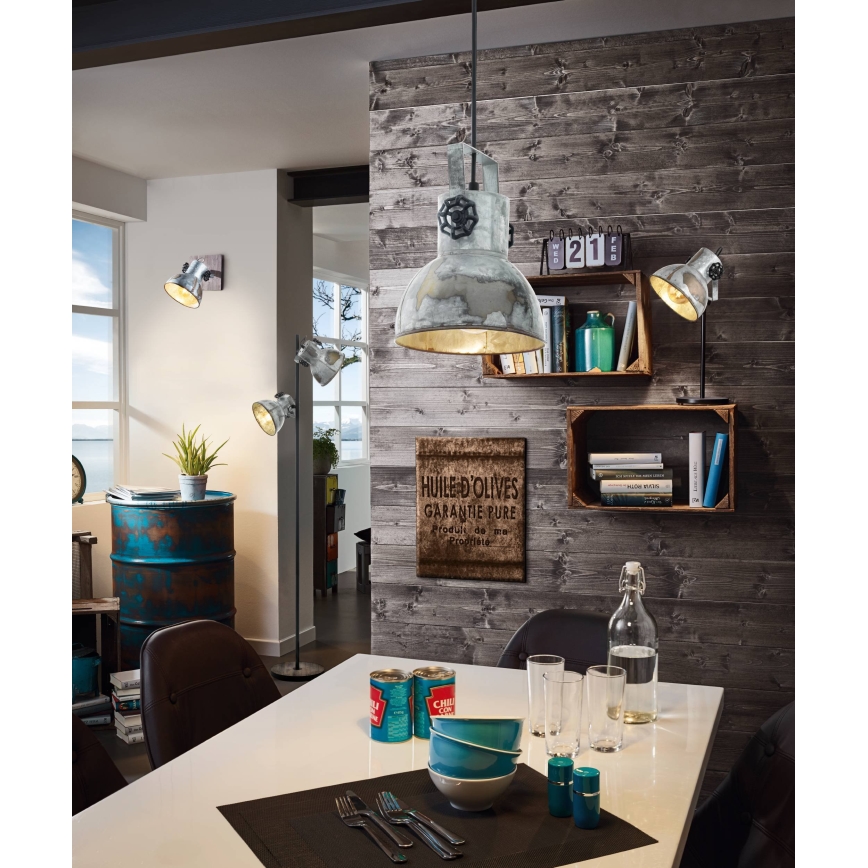 Eglo 79365 - Galda lampa BARNSTAPLE 1xE27/40W/230V