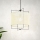 Eglo 79644 - Lustra ar auklu BRIDEKIRK 1xE27/40W/230V
