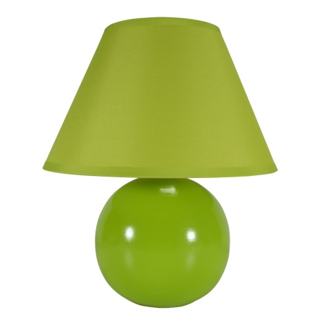 Eglo 80719 - Galda lampa TINA 1xE14/40W/230V, zaļa