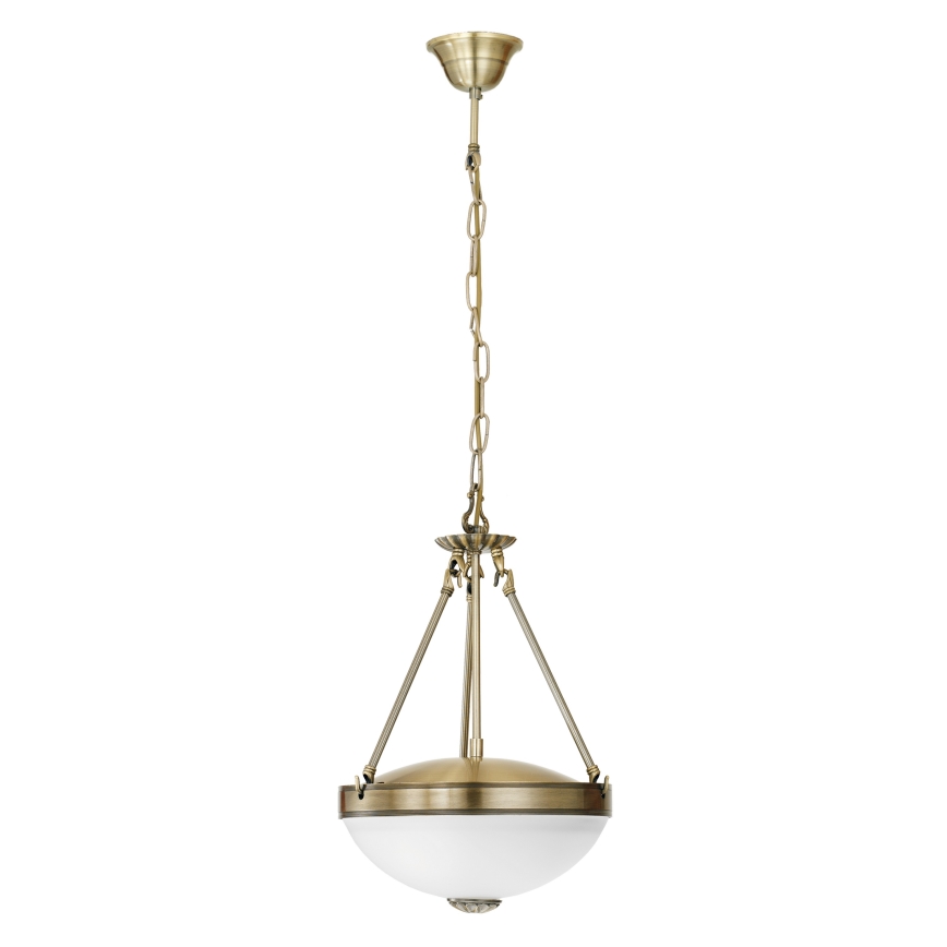 EGLO - Lustra ar ķēdi 2xE27/60W/230V bronza