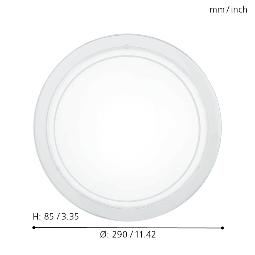 Eglo - Griestu lampa 1xE27/60W/230V