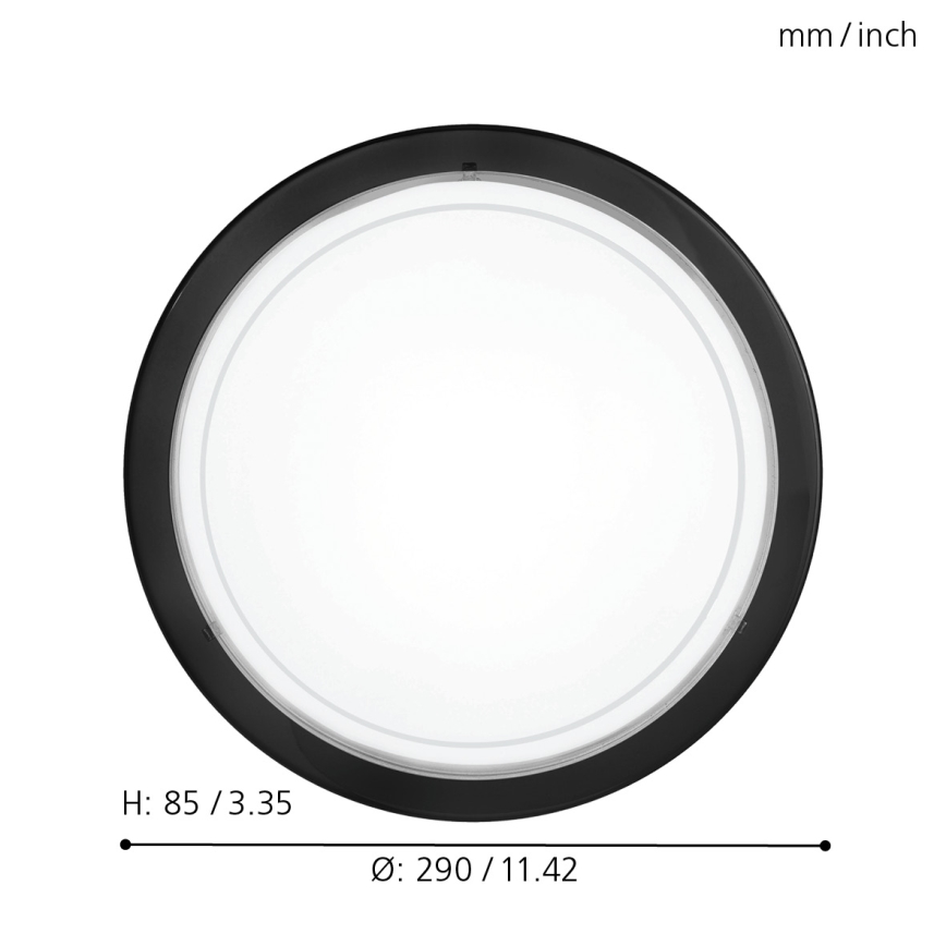 Eglo - Griestu lampa 1xE27/60W/230V