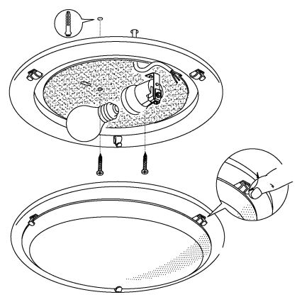 Eglo - Griestu lampa 1xE27/60W/230V