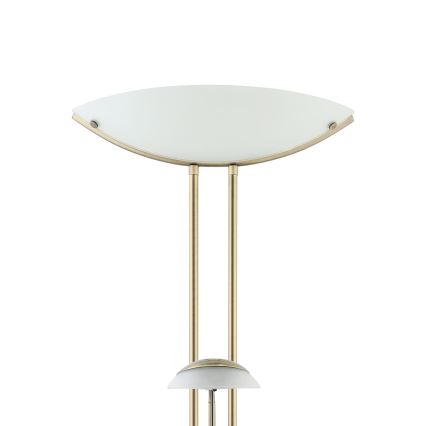 EGLO - Aptumšojama grīdas stāvlampa BAYA 1xR7s/230W + 1xG9/33W bronza