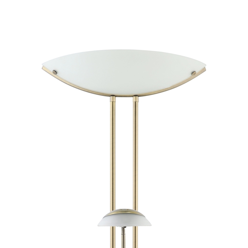 EGLO - Aptumšojama grīdas stāvlampa BAYA 1xR7s/230W + 1xG9/33W bronza