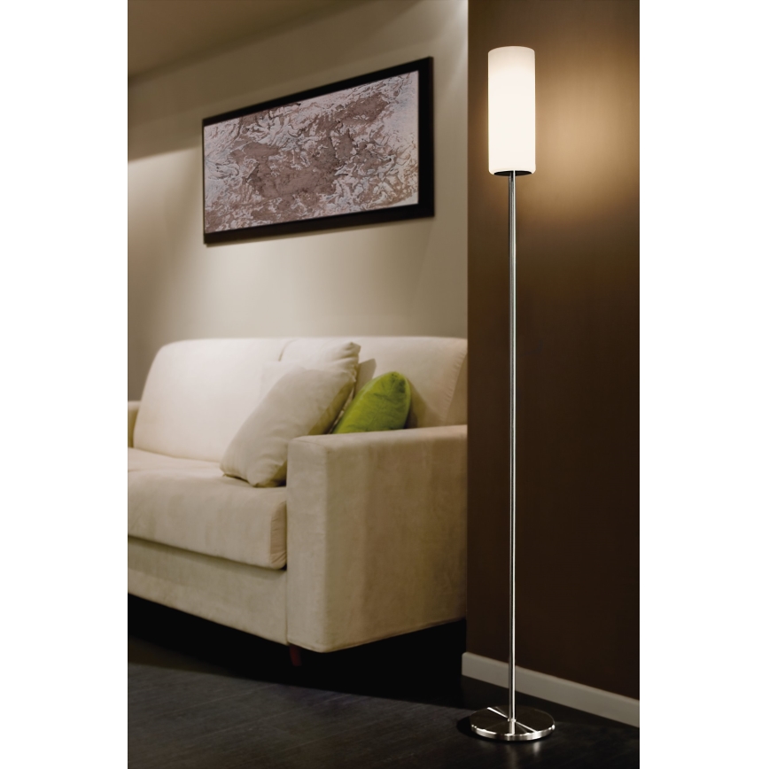 EGLO - Grīdas lampa 1xE27/40W balta