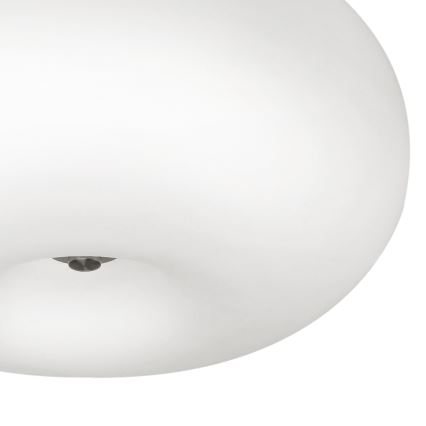 EGLO - Griestu lampa OPTICA 2xE27/60W/230V opāla stikls d. 35 cm
