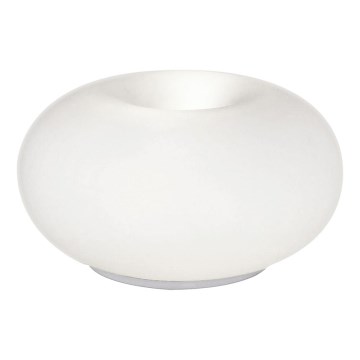 EGLO 86818 - Galda lampa OPTICA 2xE27/60W balts opalīna stikls d. 28 cm