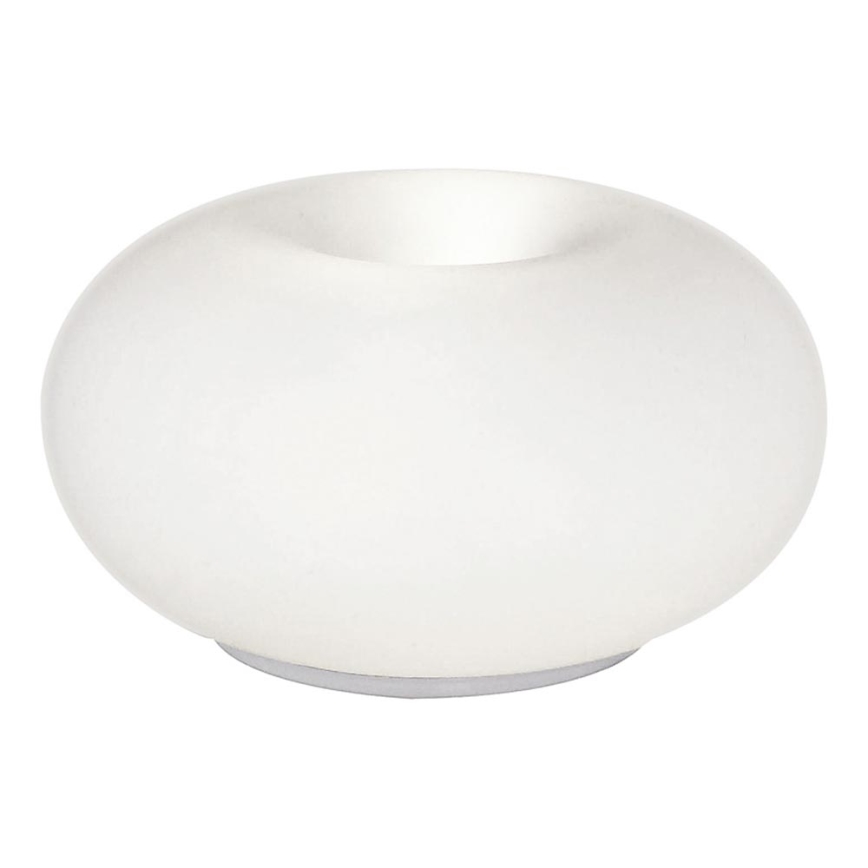 EGLO 86818 - Galda lampa OPTICA 2xE27/60W balts opalīna stikls d. 28 cm