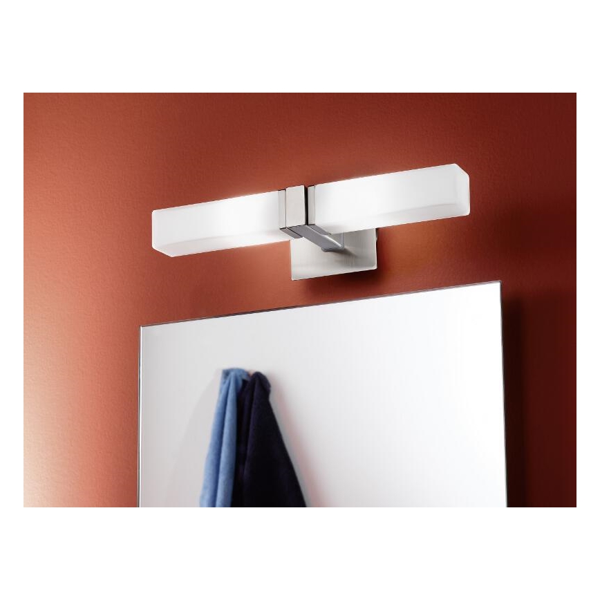 EGLO - Sienas vannas istabas lampa 2xG9/40W  opāla stikls IP44