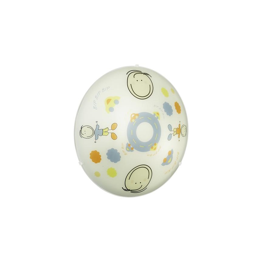 EGLO 88972 - Bērnu griestu lampa JUNIOR 2, 2xE27/60W, daudzkrāsaina