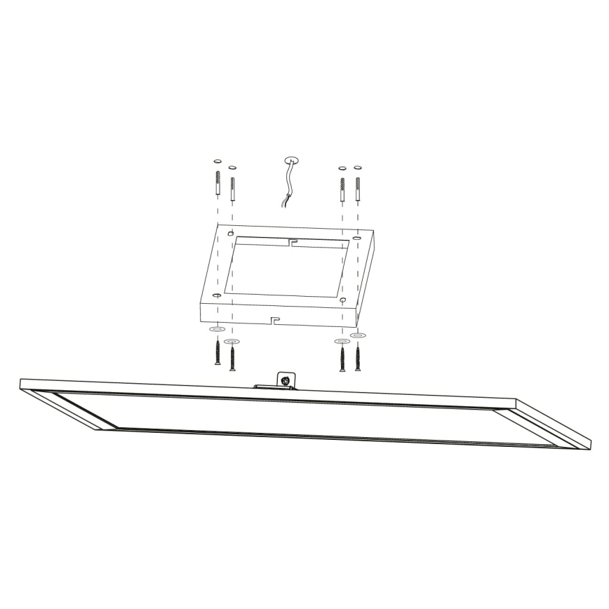 Eglo - LED Aptumšojama griestu lampa LED/21,5W/230V balta ZigBee