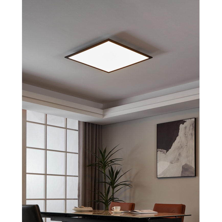 Eglo - LED Aptumšojama griestu lampa LED/33W/230V melna ZigBee