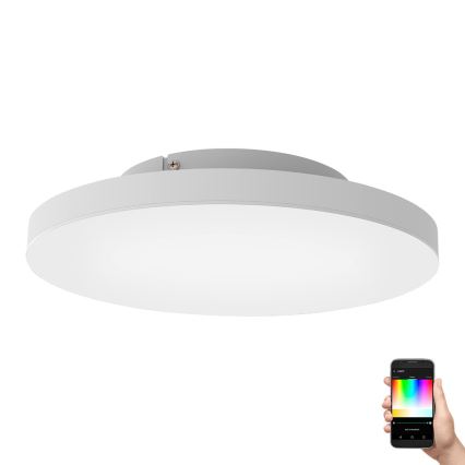 Eglo - LED RGBW Aptumšojama griestu lampa LED/22,4W/230V ZigBee