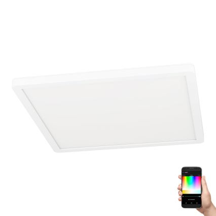 Eglo - LED RGBW Aptumšojama griestu lampa LED/14,6W/230V, balta ZigBee