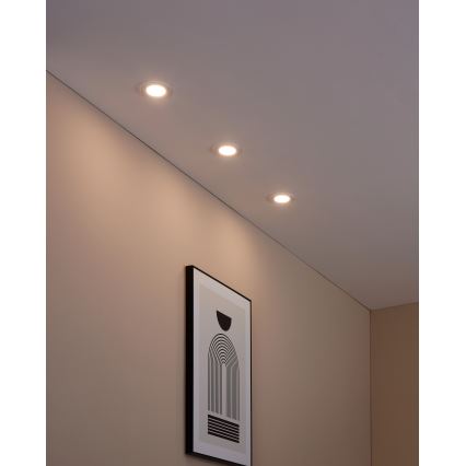 Eglo - KOMPLEKTS 3xLED Aptumšojama piekaramo griestu lampa FUEVA-Z  LED/2,8W/230V IP44