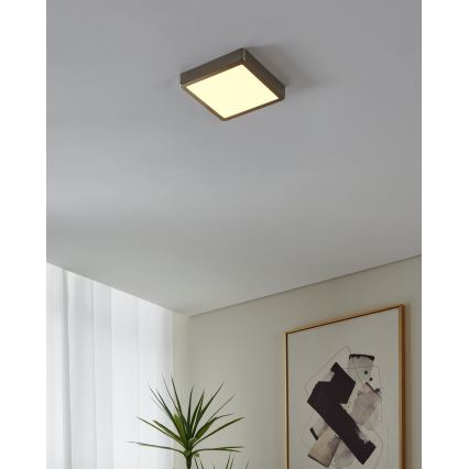 Eglo - LED vannas istabas gaismeklis ar regulējamu spilgtumu LED/16,5W/230V IP44 ZigBee 21x21 cm