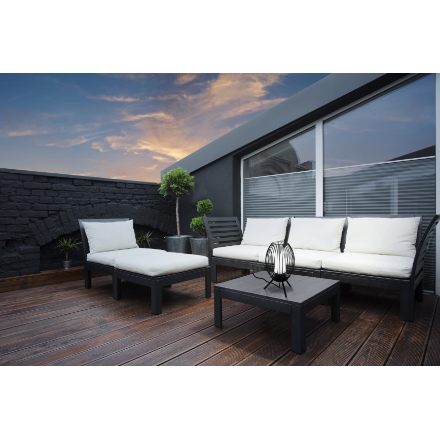 Eglo - Āra galda lampa 1xE27/28W/230V IP44