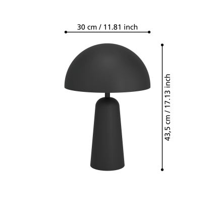 Eglo - Galda lampa 1xE27/40W/230V