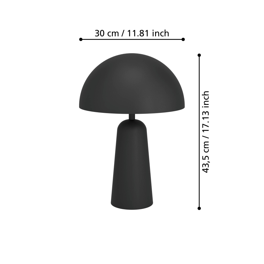 Eglo - Galda lampa 1xE27/40W/230V