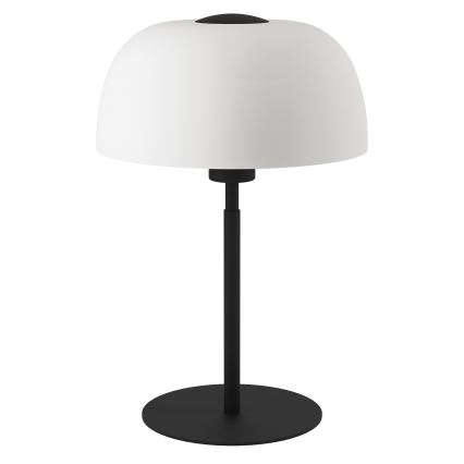 Eglo - Galda lampa 1xE27/40W/230V melna/balta