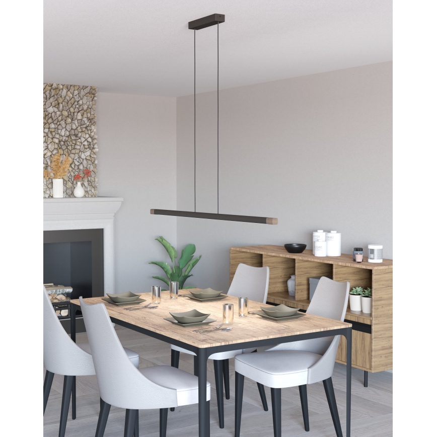 Eglo - LED Aptumšojama lustra ar auklu LED/22W/230V 3000K
