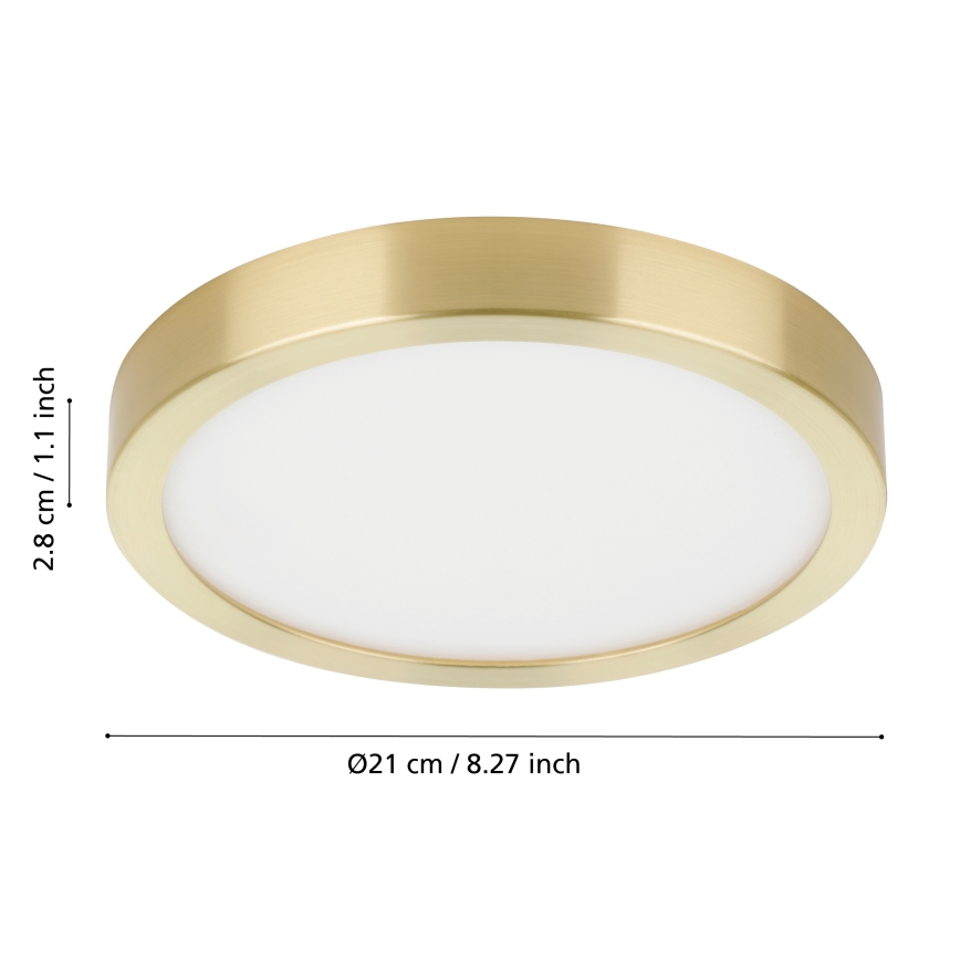 Eglo - LED Griestu lampa LED/17W/230V d. 21 cm