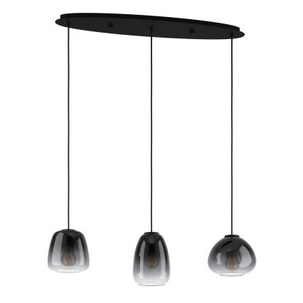 Eglo - Lustra ar auklu 3xE27/40W/230V