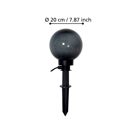 Eglo - Āra lampa 1xE27/40W/230V d. 20 cm IP44