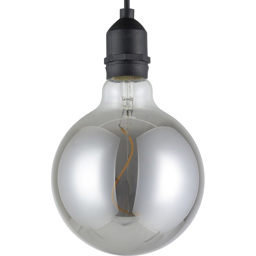 Eglo - LED Āra piekaramā lampa LED/0,06W/6V 4xAA IP44 pelēka
