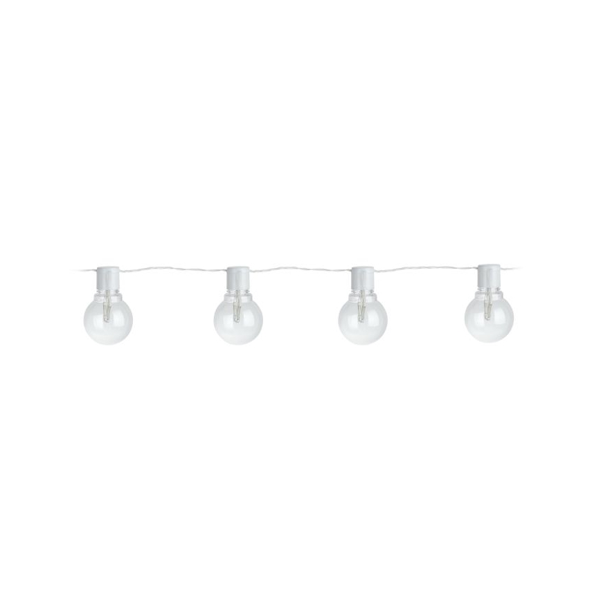 Eglo - LED Dekoratīva āra virtene 16xLED/0,064W/24V IP44 balta