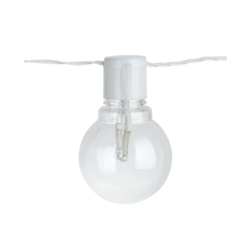 Eglo - LED Dekoratīva āra virtene 16xLED/0,064W/24V IP44 balta